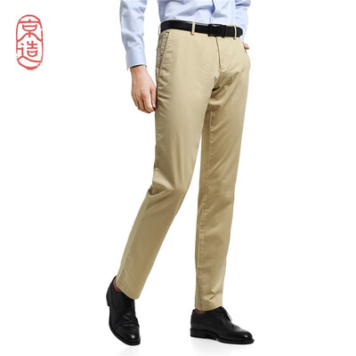 

JINGZAO Business casual pants for men Cotton stretch summer pants