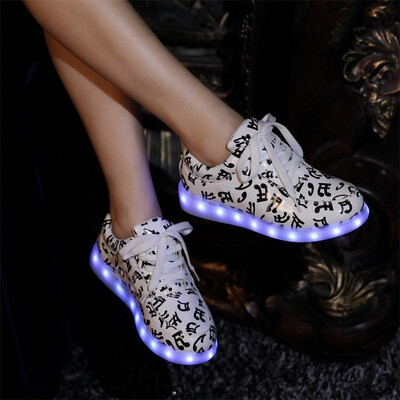 

Shoes women led shoes for adults 12 colors women casual shoes led luminous shoes man 2015 fashion led light