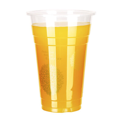 

OTOR 12oz-22oz Clear Plastic PP Cups with Dome & Flat Lids for Juice Tea Iced Coffee Bubble Boba Smoothie 1000pcs