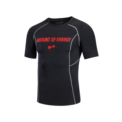 

Color Changing Elastic Men Sport Suit Short Quick Dry Fitness Tigh Running Shirt