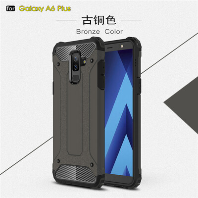 

Goowiiz Phone Case For Samsung Galaxy A6 2018A6 Plus 2018 King Kong Armor Fashion Bumper PC TPU Prevent falling