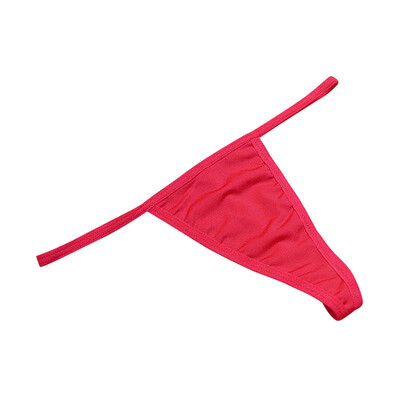 

Womens Lingerie G-String Plain T-back Briefs Underwear Panties Thongs One Size