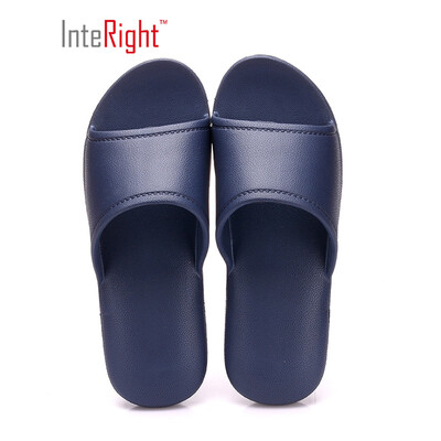 

INTERIGHT Japanese-style bathroom light&soft bottom home sandals&slippers womens quiet blue 39-40 IN1561