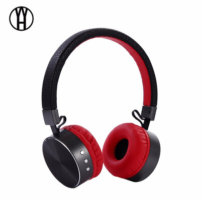 

WH BT009 Fashion metal headset headband Wireless sports earphone Stereo Bluetooth Headphone for xiaomi huawei samsung iphone
