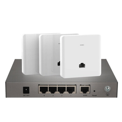 

H3C H3C H2 Wireless AP Panel wifi Embedded Wall Smart Center Hotel Socket Family Wireless Set