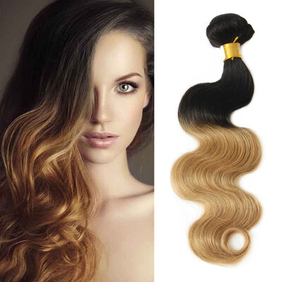 

Nami Hair Ombre Color T1B27 Brazilian Human Hair Bundles Body Wave 4 Pieces 100 Human Hair Extensions