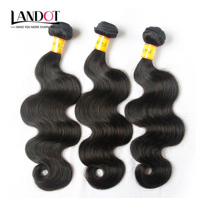 

9A Malaysian Virgin Hair Body Wave 100 Human Hair Weaves 3 Bundles Lot Unprocessed Malaysian Wavy Remy Hair Extensions Soft Thick