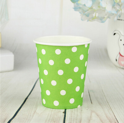 

FANLUS Creative Princess Friendship Birthday Party Paper Cups Disposable Tableware 6pcs Multi Color Party Supplies