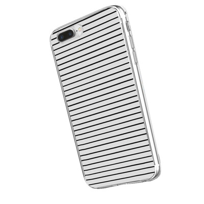 

Simple heart-shaped&striped pattern ultra slim soft pink blue white case cover for Iphone 5SSE6S6 Plus77 Plus88 PlusX