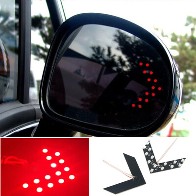 

красная стрела, группа 2pcs 14 SMD привел сигнала поворота индикатор для автомобилей