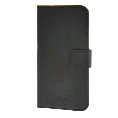 

MOONCASE Butterfly Leather чехол для Wallet Flip Card Slot Stand Back Cover Samsung Galaxy A8 чёрный