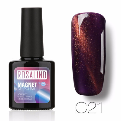 

ROSALIND Gel 1S 7ML Color Diamond Series Glitter Nail Gel Polish UV LED Soak-Off Nail Art Base Top Coat Needed gel lacquer