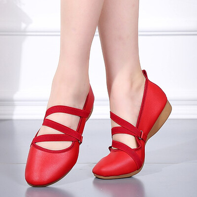 

women ballet flats folded egg shoes band elastic dancing shoes pointed toe slip on casual sneaker work student loafer