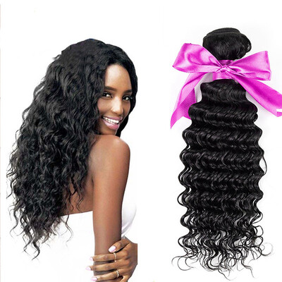

Dream Like Malaysian Unprocessed Human Hair Virgin Hair Deep Wave 5 Bundles Extensions