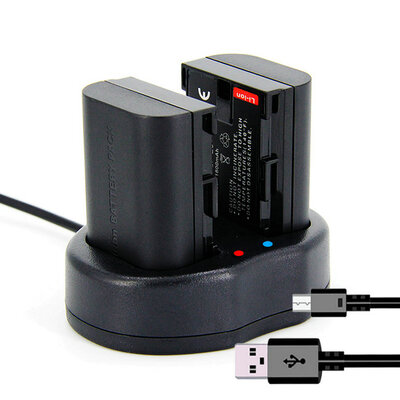 

Dual USB Charger для Canon LP-E6, LP-E6N и Canon EOS 5DS R, EOS 5DS, EOS 5D Mark IV, EOS 5D Mark III, EOS 5D Mark II, EOS 6D