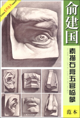 

美术技法名师指导实战系列：俞建国素描石膏五官临摹范本