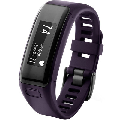 

GARMIN vivosmart HR Purple Smart Optical Heart Rate Hand Ring Heart Rate Real-time Monitoring Automatic Sleep Monitoring Call Reminder Sports Bluetooth Watch Pedometer