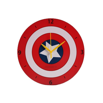 

DIY Stereo Wall Sticker - US Captain Wall Clock