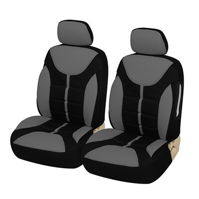 

luxury Car Seat Covers Universal Fit Most Front Cat Seat Protector Foam Back Support Airbag Compatible 3 Color