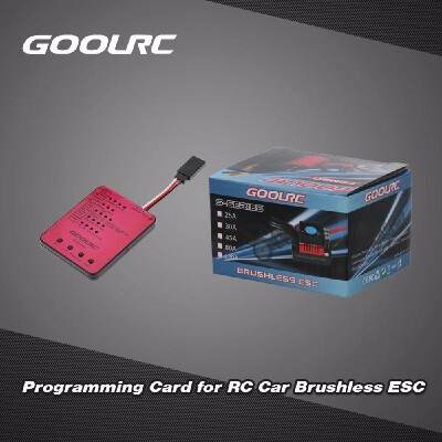 

GoolRC  Series -45AS-120A RC Car ESC Programming Card RC Car Parts