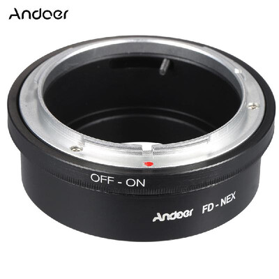 

Pro Lens Mount Andoer FD-NEX Adapter Ring Lens Mount for Canon FD Lens To Fit for Sony NEX E Mount Digital Camera Body for Sony DS