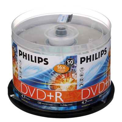

Philips PHILIPS DVD R 16 speed 47G barrels 50 burner disc