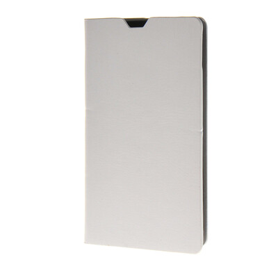 

MOONCASE Leather Side Flip Wallet Card Holder Stand Shell Pouch Case Cover for LG Joy H220 White