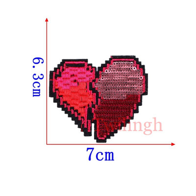 

1 pcs Brand Patches Flower Style Sticker Sequins Clothes Embroidered Patches For Clothing Bags Shoes DIY Motif Women Applique