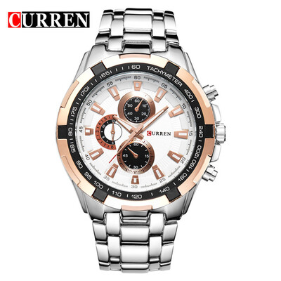 

TopBrand HOT2016 CURREN Mens Quartz Watches Analog Military Military Watch Waterproof Men Watches Men Watches Mens Sports8023