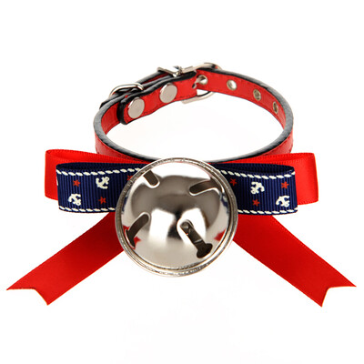 

Huayuan favor hoopet dog bell collar small dog cat Teddy cat necklace than bear neck collar pet jewelry S