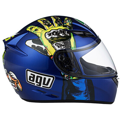 

AGV helmet K3 TOP Four seasons universal wide angle ventilation&full face helmet running helmet Italy locomotive racing riding helmet gloves flower