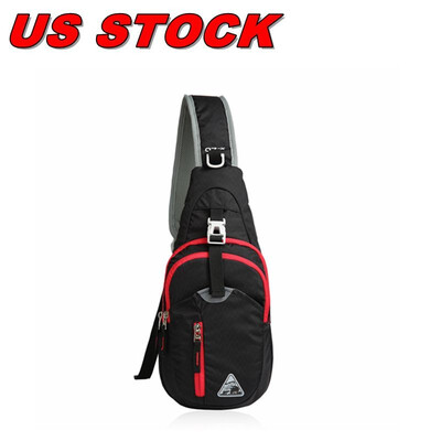 

Kimlee Men Women Multi-functional Chest Bag Cross Nylon Body Chest Pack Hiking Cycling Bicycle Bags