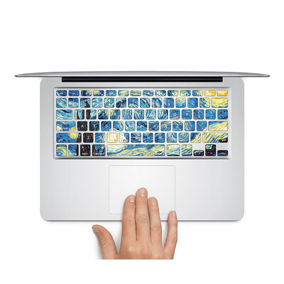 

GEEKID@ Macbook Air Keyboard Decal Starry Night Macbook Pro Keyboard sticker keys