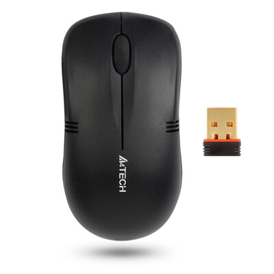 

Кнопка (A4TECH) WG-100 беспроводная мышь офис мышь мышь для ноутбука (черный)
