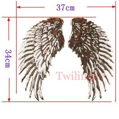 

1 Pcs Flower Patches Sequined Sticker Sew Iron On Patch Love Rose Flowers Applique Garment DIY Clothes Repair Badges For Wedding