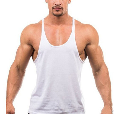 

Hot Pure Color Summer Fitness Vest Male Ferret - Cotton Bodybuilding Vest