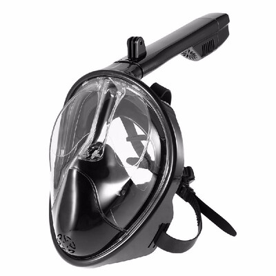 

Full Face Snorkeling Mask Scuba Diving Snorkel Mask Set 180 Degree View Diving Equipment