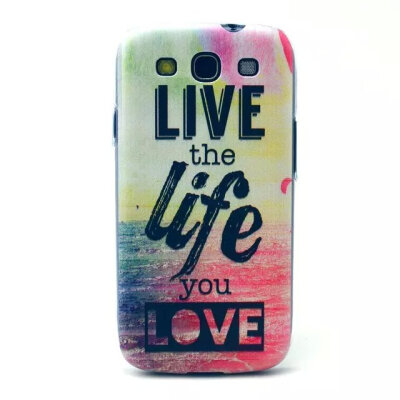 

MITI Samsung Galaxy S3 Colorful Transparent Printing Drawing Phone Cover For Samsung i9300 Fashion Plastic Hard Phone Cases