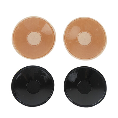 

Omega Philippine round silicone bra stickers 2 pairs of wedding dress breathable anti-bumping paste color black each pair