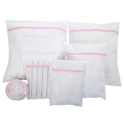 

Jingtang thickening laundry bag large&medium small wash bag bra underwear coat wash bag 6 sets