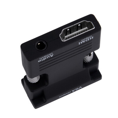 

HDMI Женский выход VGA для Мужской конвертер + аудио адаптер Поддержка 1080P сигнала
