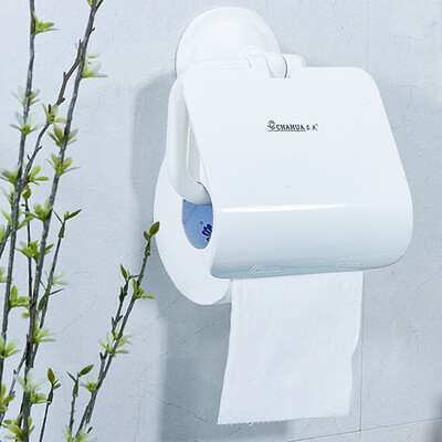 

Jingdong Supermarket Camellia bathroom bathroom racks paper towel box sucker towel rack 0919