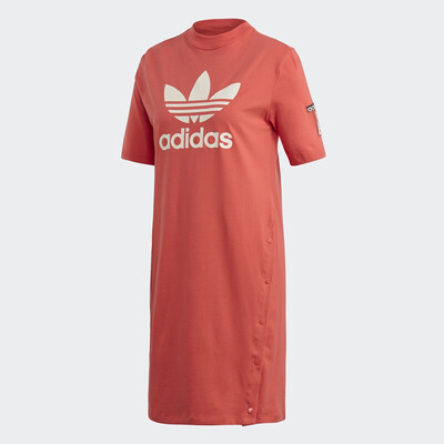

Angelababy with the same paragraph Adidas ADIDAS Clover 2018 Autumn Womens Casual Collection TEE DRESS Skirt DH4667 L