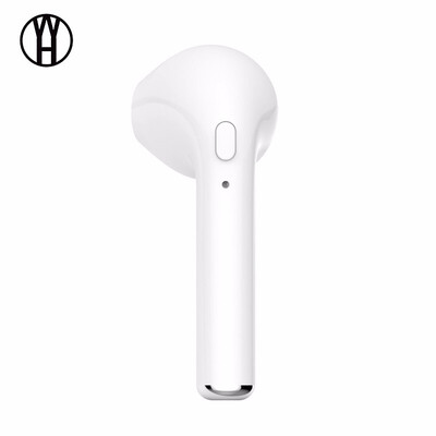 

One pcs Wireless Bluetooth EarbudsHBQ i7 Single ear Car Headset In-Ear Headphone Stereo music Earphone Not Air pods with Mic