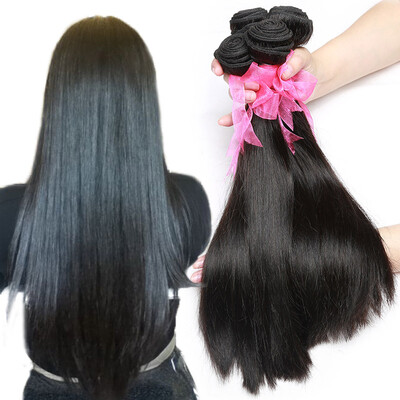 

Dream Like Hair Peruvian Virgin Hair Straight Hair 4 Bundles Virgin Human Hair