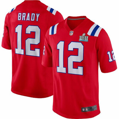 

Mens New England Patriots Tom Brady Nike Navy BlueSilver Game Jersey