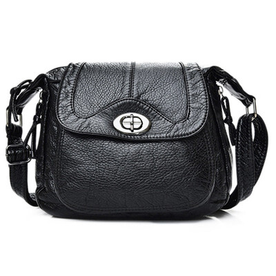 

SMOOZA 2018 new PU Leather Luxury Handbags Women Bags Designer Crossbody Bags Women Small Messenger Bag Womens Shoulder Bag
