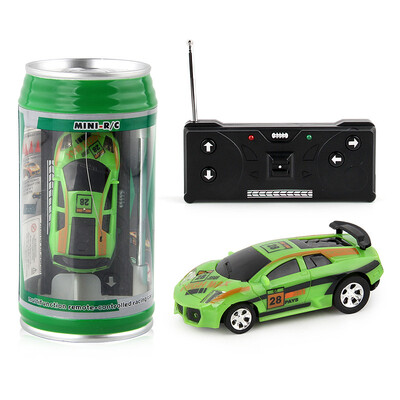 

4 Colors Hot Sales 20KMH Coke Can Mini Remote Control Micro Racing Car Toy For Children