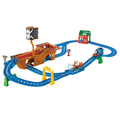 

Томас и друзья (Thomas & Friends) электропоезд игрушка мальчик электрический парусной серии Сокровище спортивный костюм CDV11