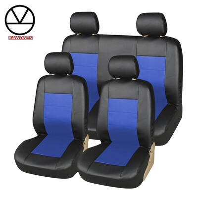 

2018 New PU Leather Universal Car Seat Covers 8PCS for Toyota Lada Renault Audi BMW Peugeot VW Mazada Ford lifan